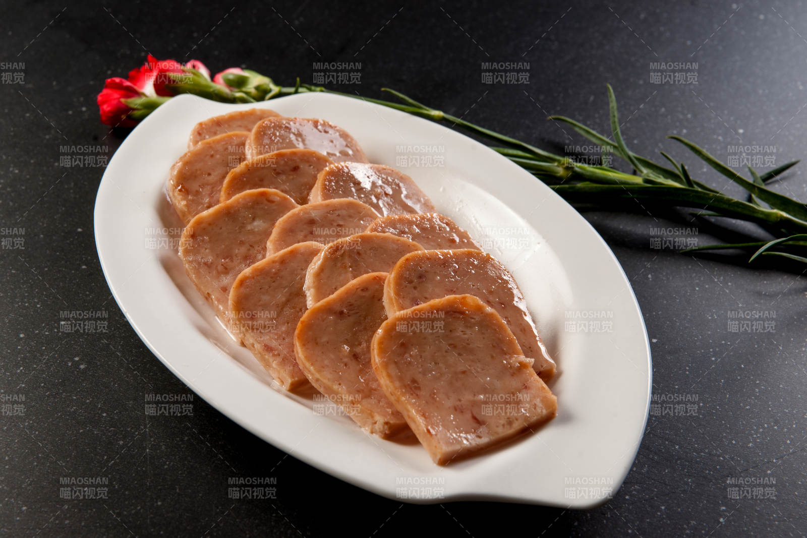 火锅食材涮品芋头块-摄影图