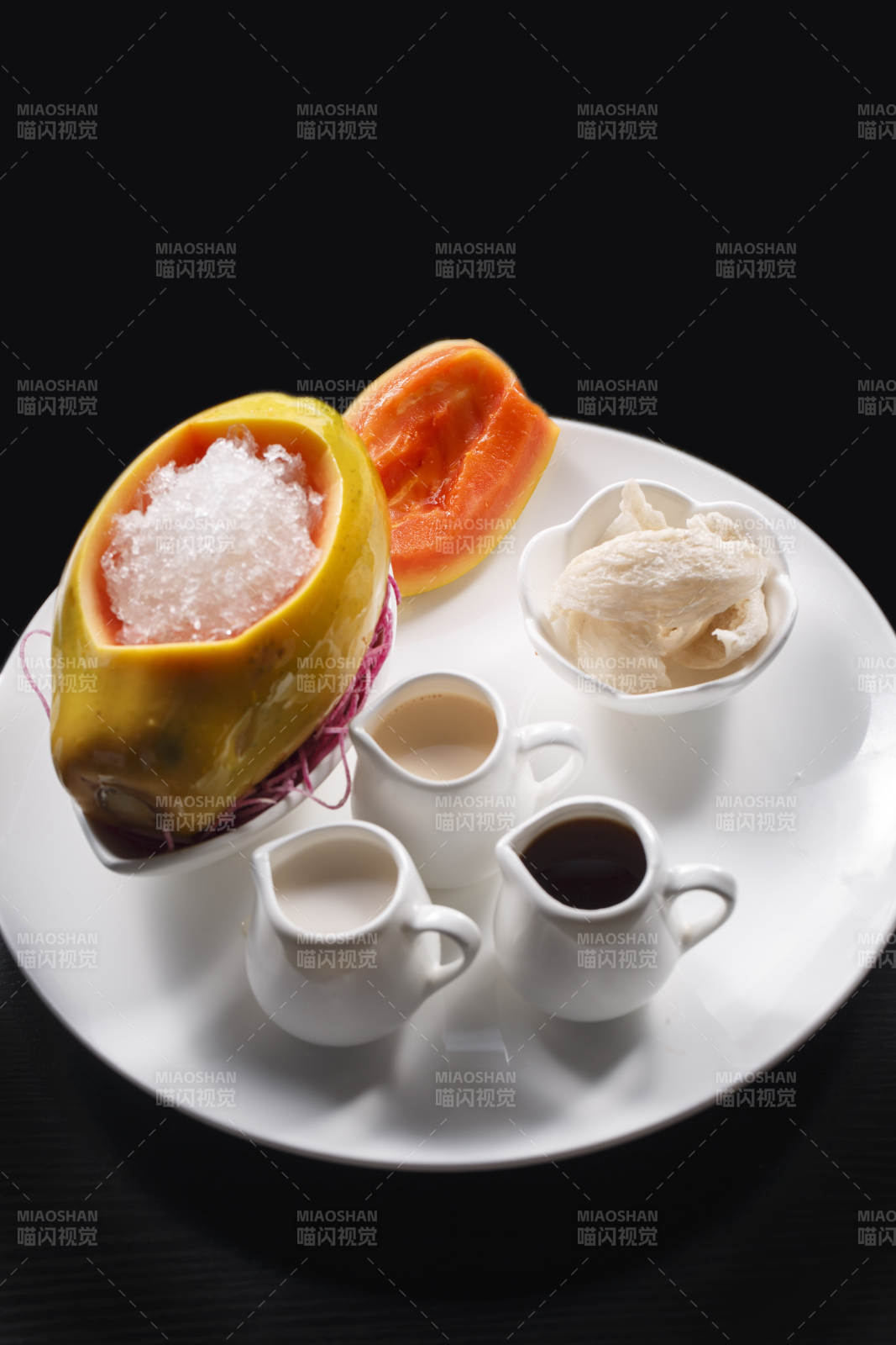 夏威夷木瓜炖雪蛤