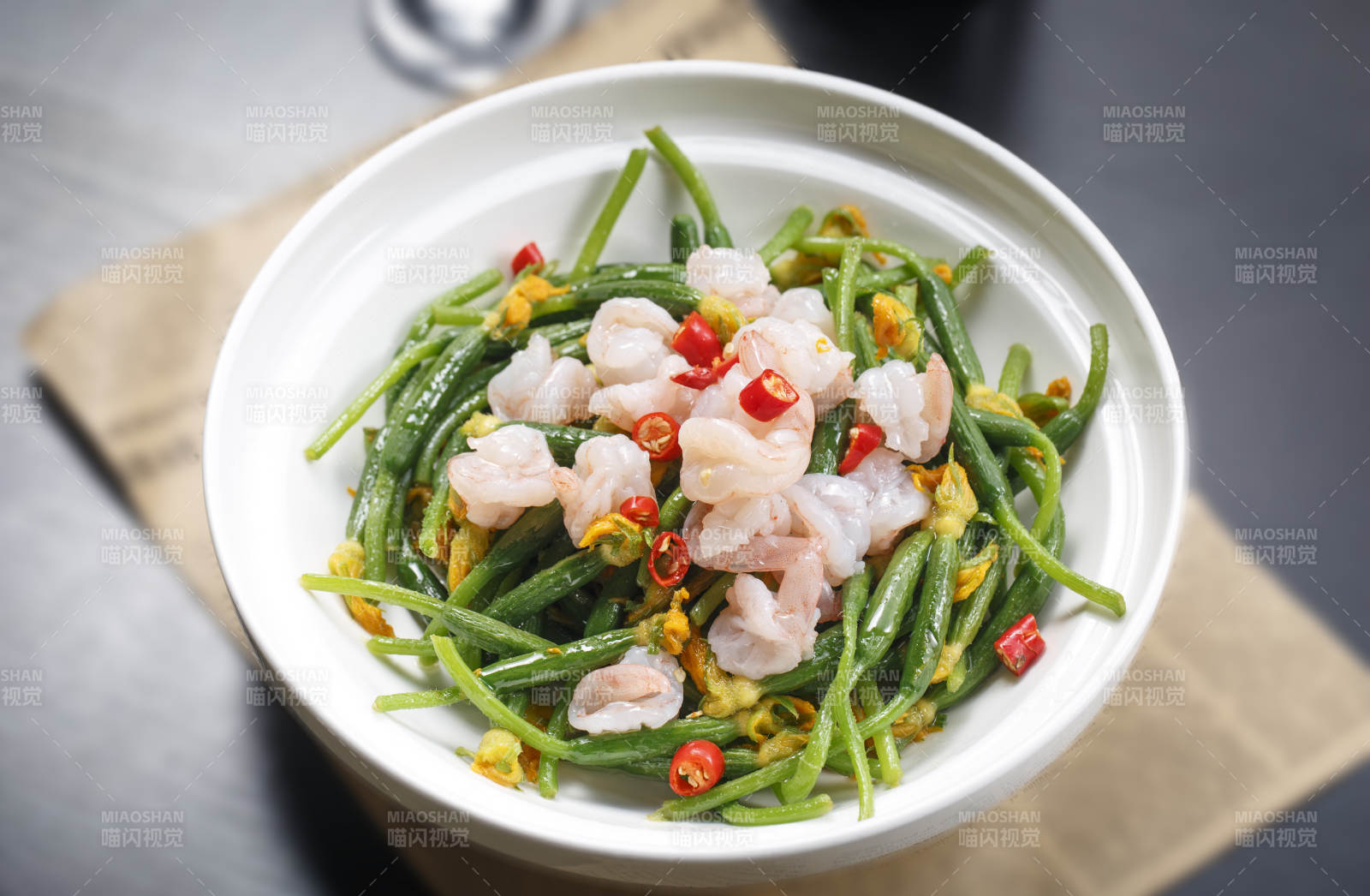 黃瓜仔清炒大蝦仁