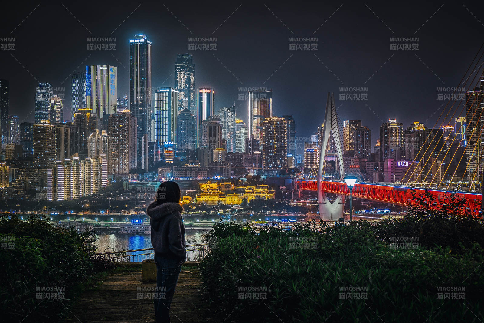 重庆渝中半岛夜景