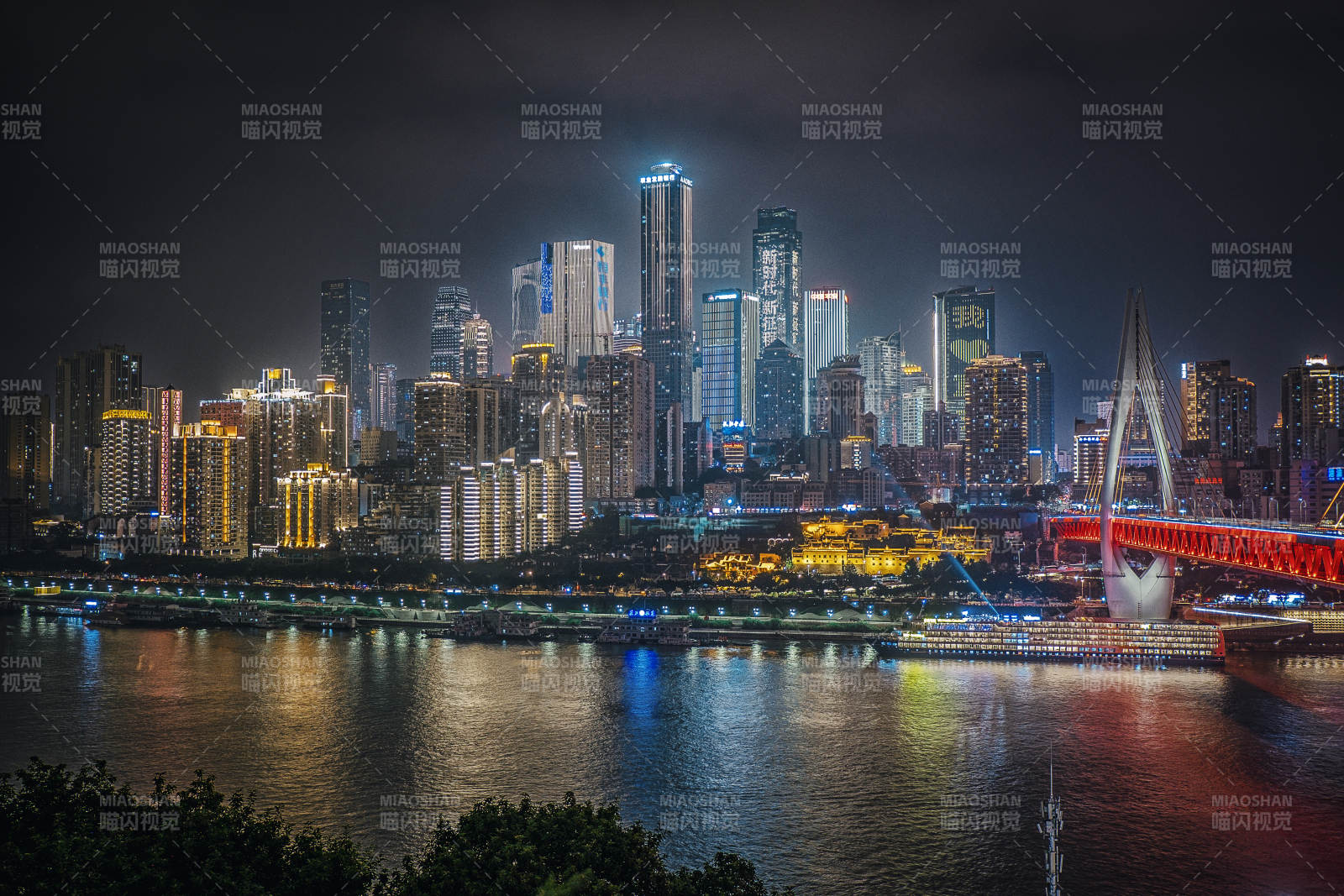 重慶渝中半島夜景