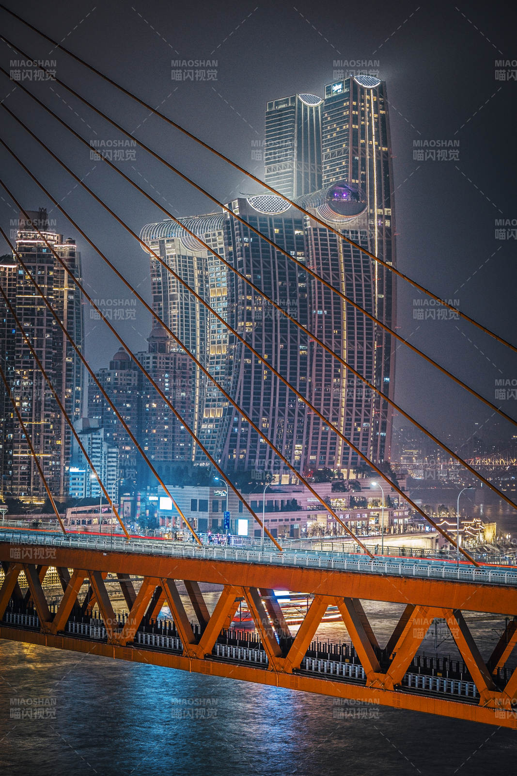 重慶夜橋映城光