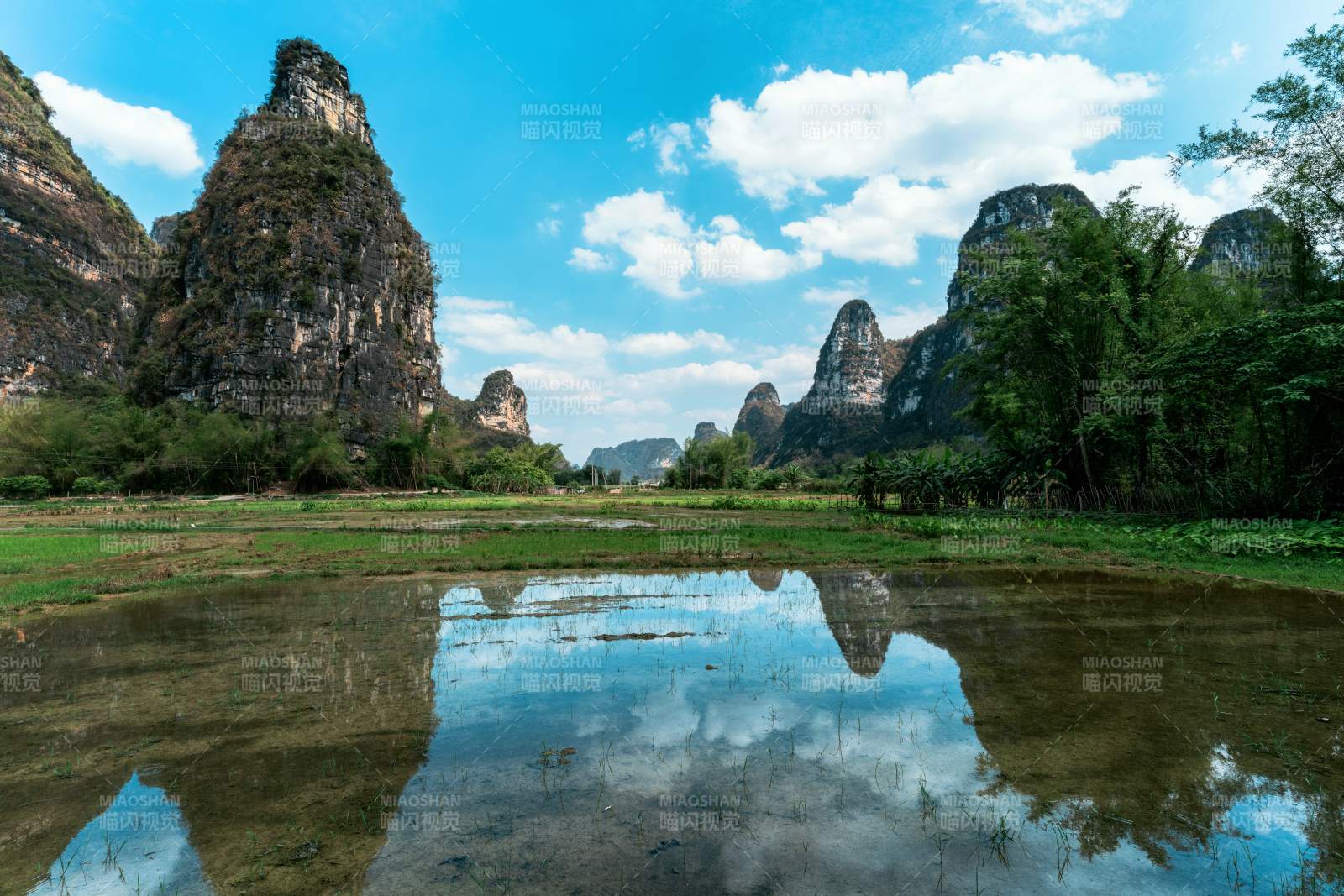广西崇左明仕田园风光