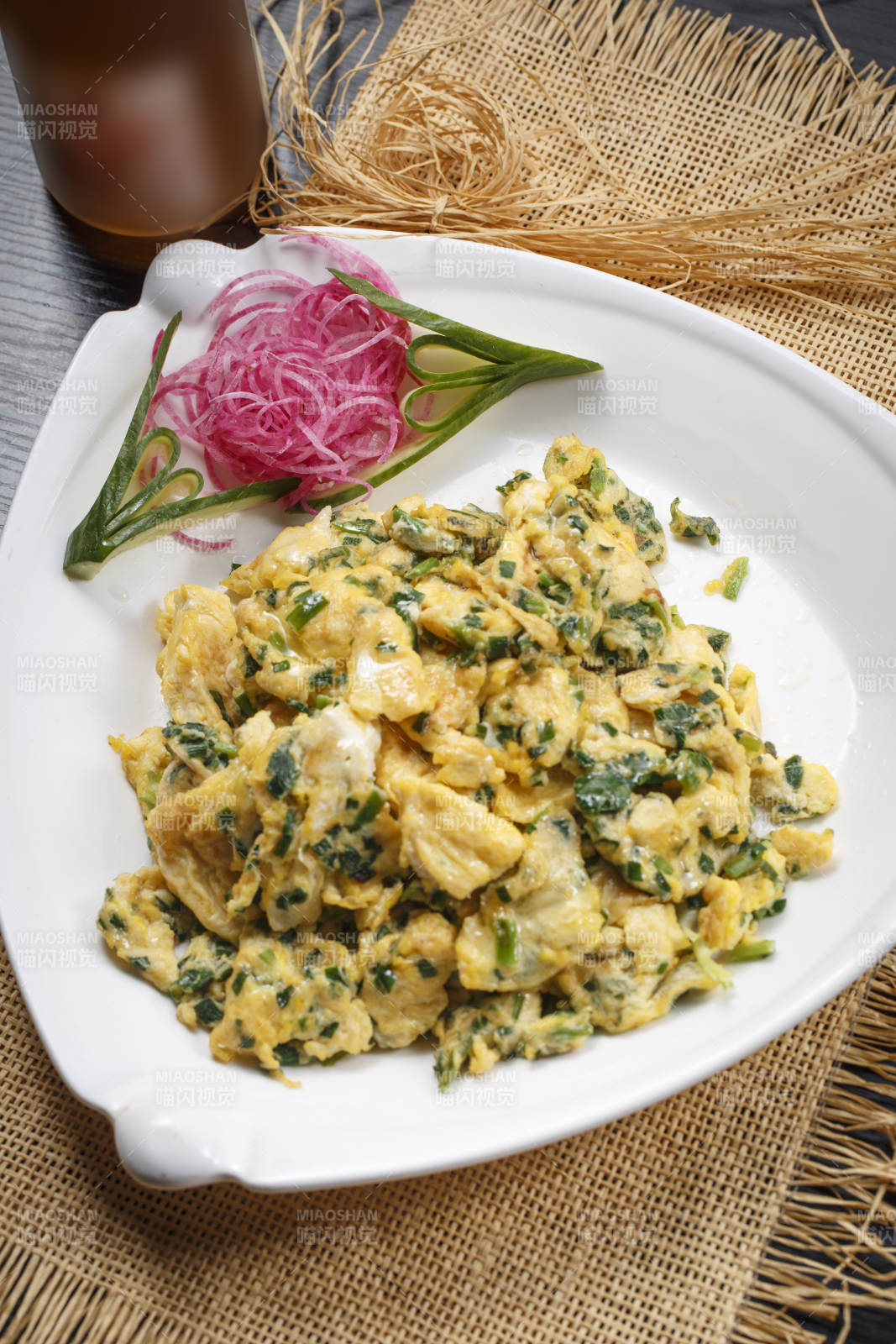 美味韭菜炒鸡蛋图片