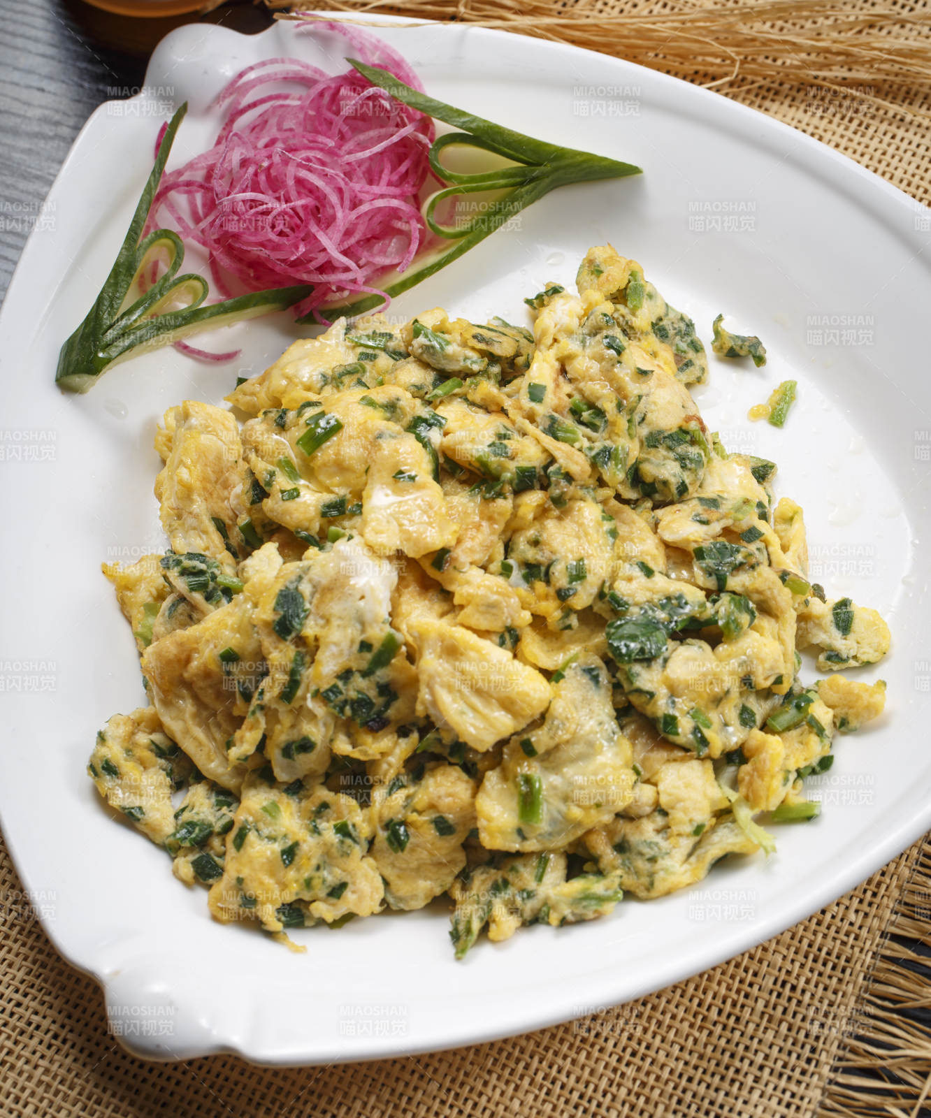 美味韭菜炒鸡蛋图片