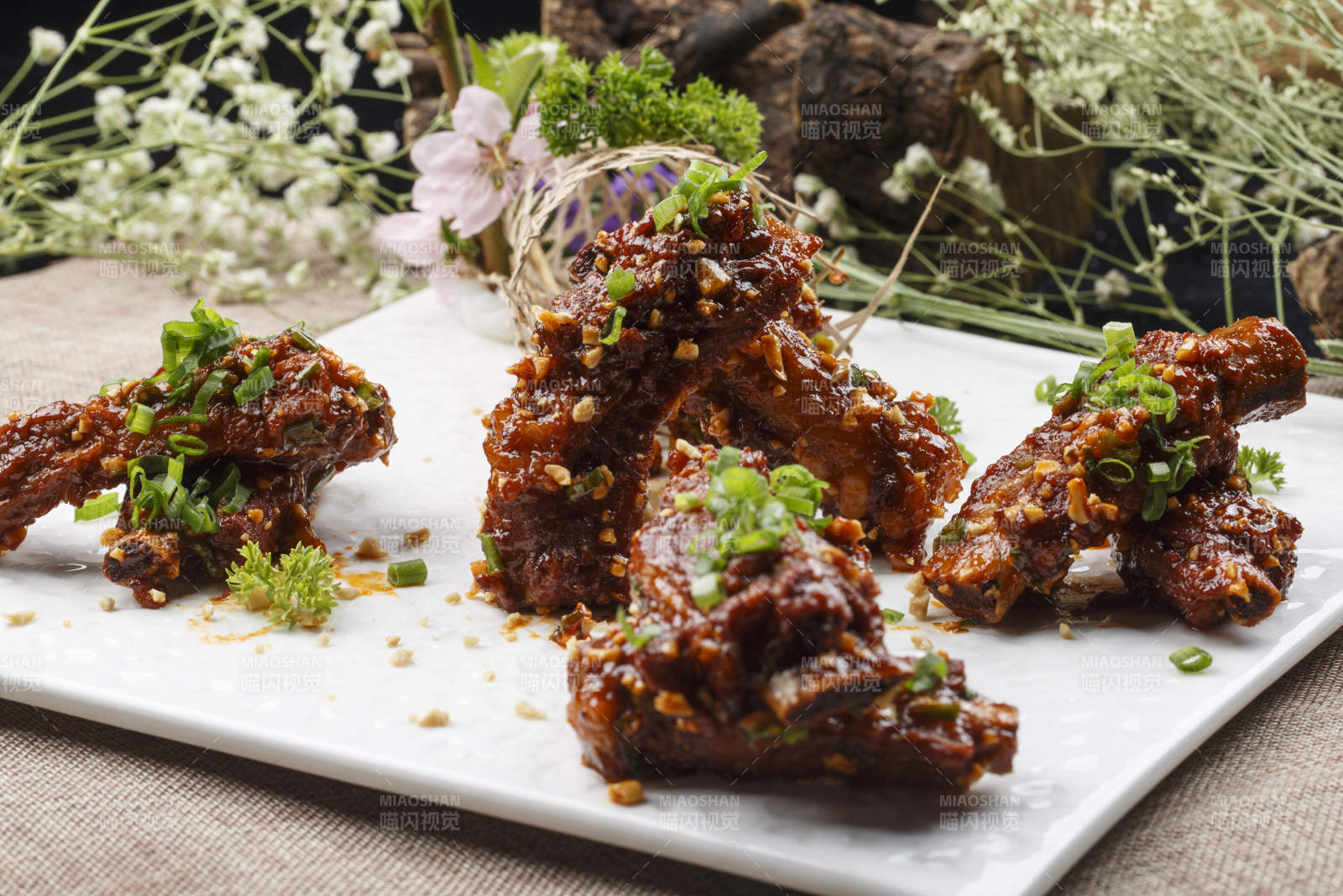 籠屜里擺放的精品肉夾饃