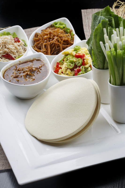 农家老咸菜卷饼