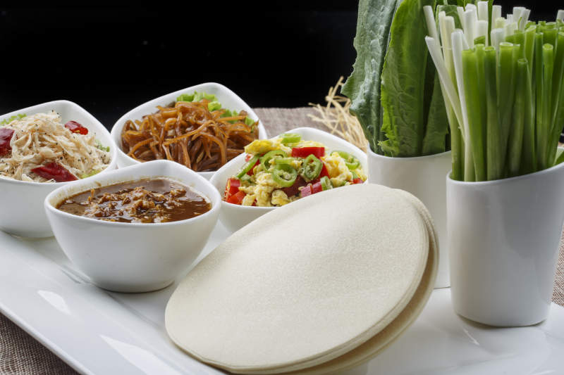 农家老咸菜卷饼