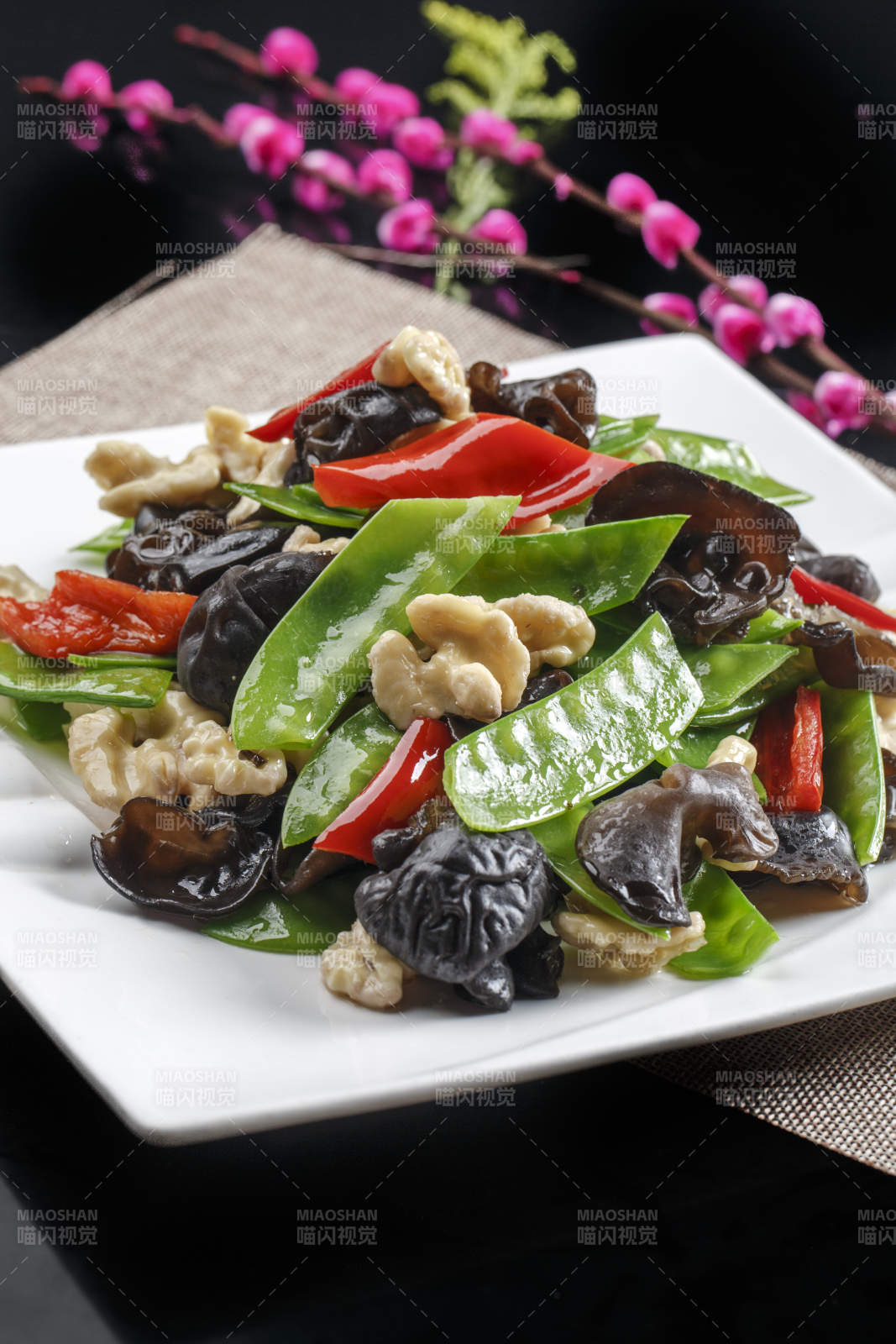 粤式小炒荷塘月色