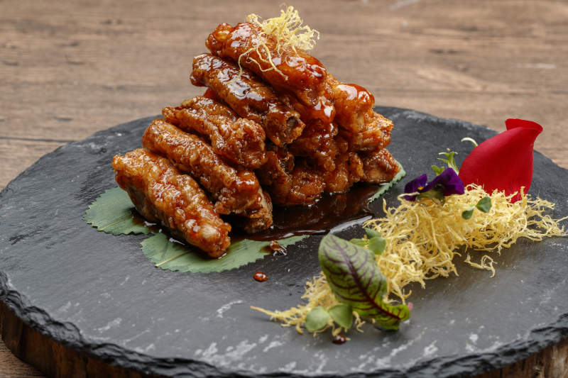 糖醋香炸鳕鱼卷