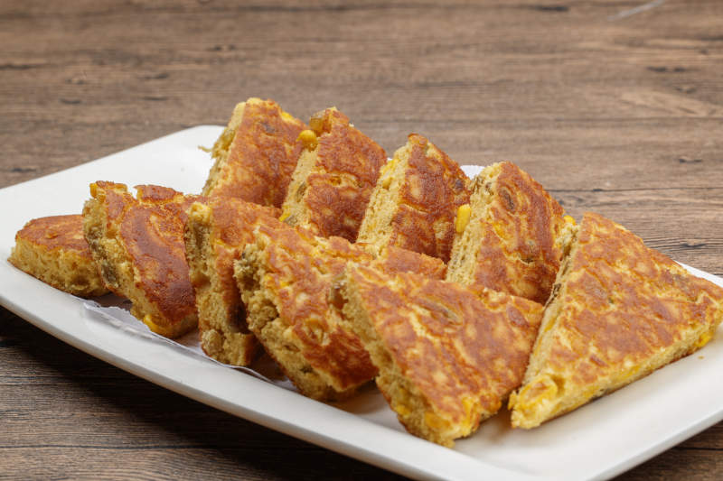 杂粮果仁玉米松饼