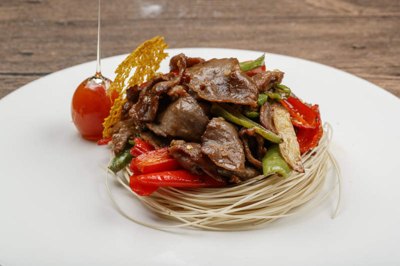 川味杭椒爆鸡胗