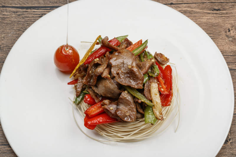 川味杭椒爆鸡胗