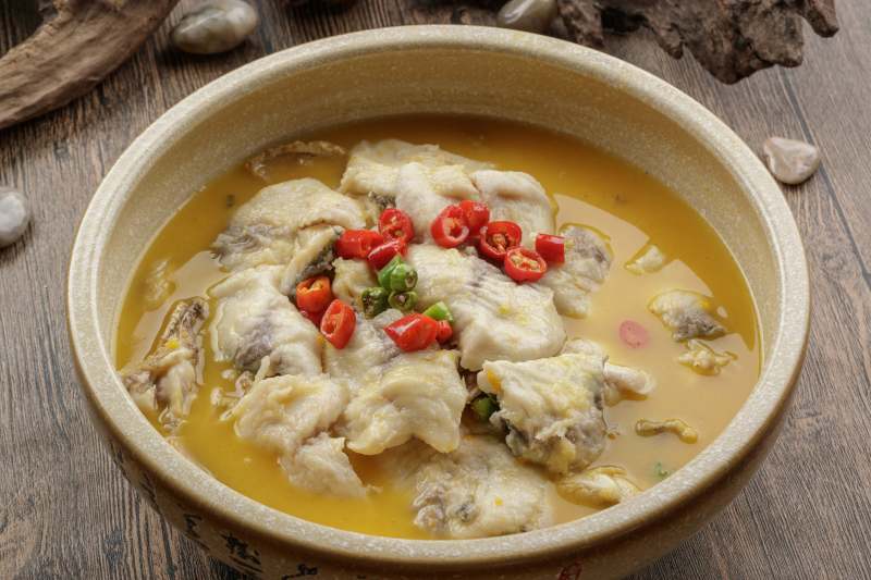 酸汤野生草鱼鱼片