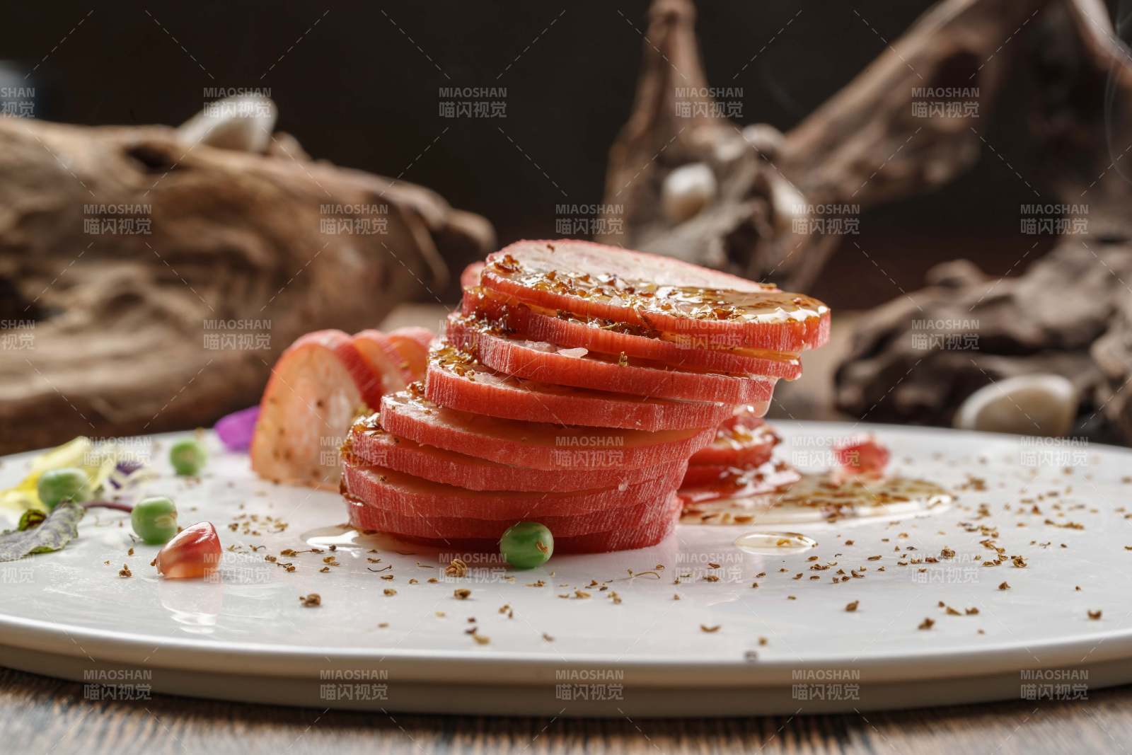 美味蜂蜜桂花蜜黄米藕