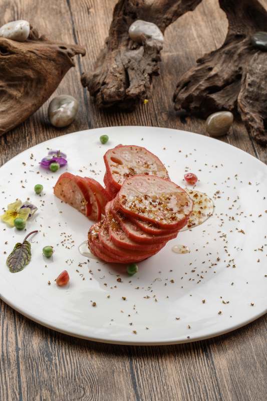 美味蜂蜜桂花蜜黄米藕