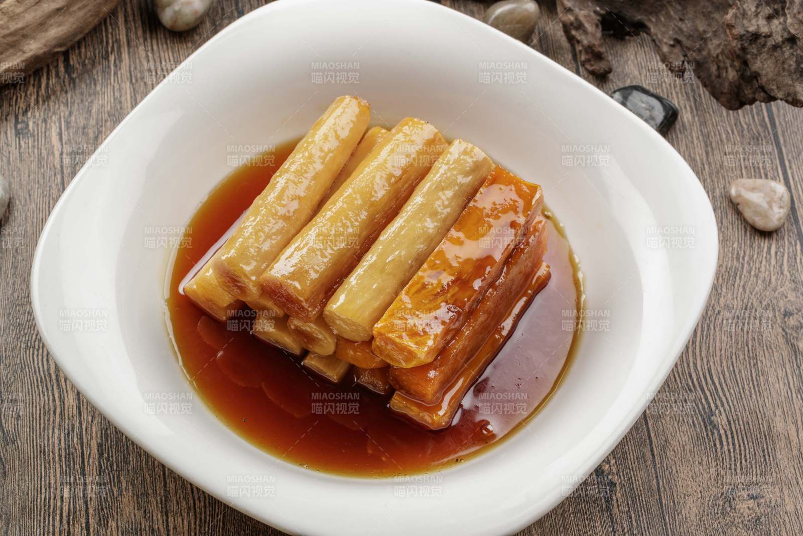 蜜汁长山药-摄影图