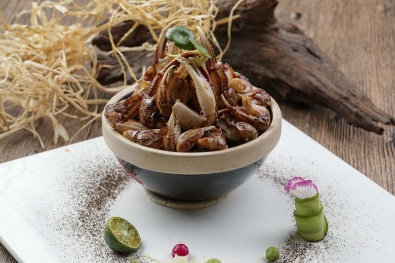 糟醉蟹钳生淹蟹钳