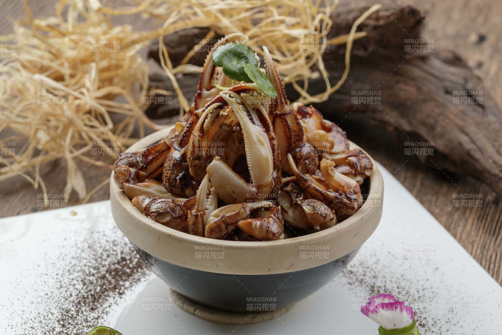 糟醉蟹钳生淹蟹钳