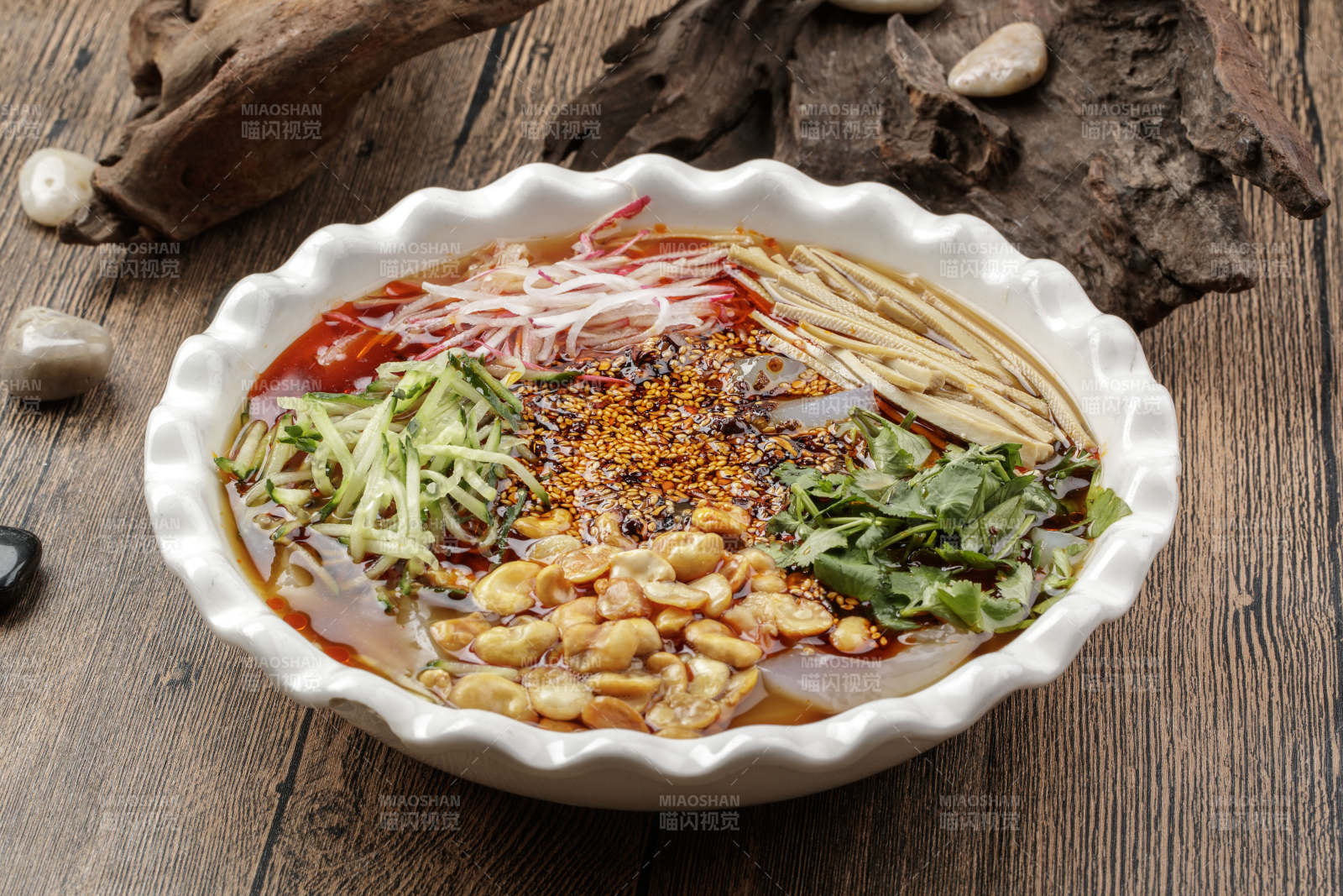 五香猪肉冻皮冻