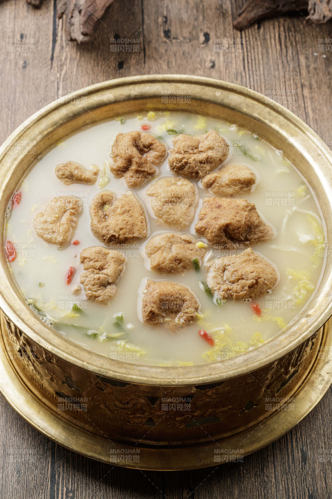 濃湯白菜豆腐泡炸豆腐