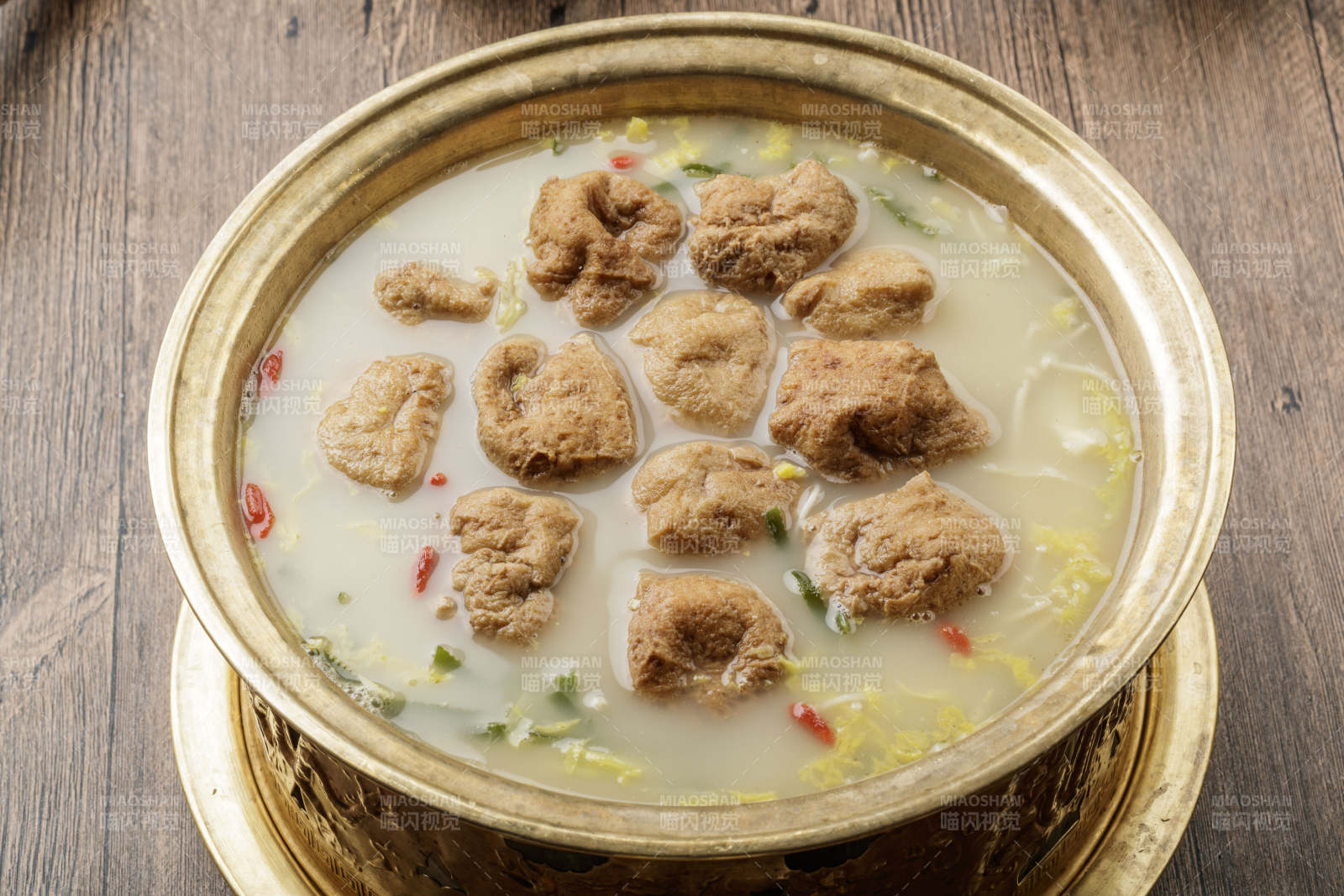 濃湯白菜豆腐泡炸豆腐