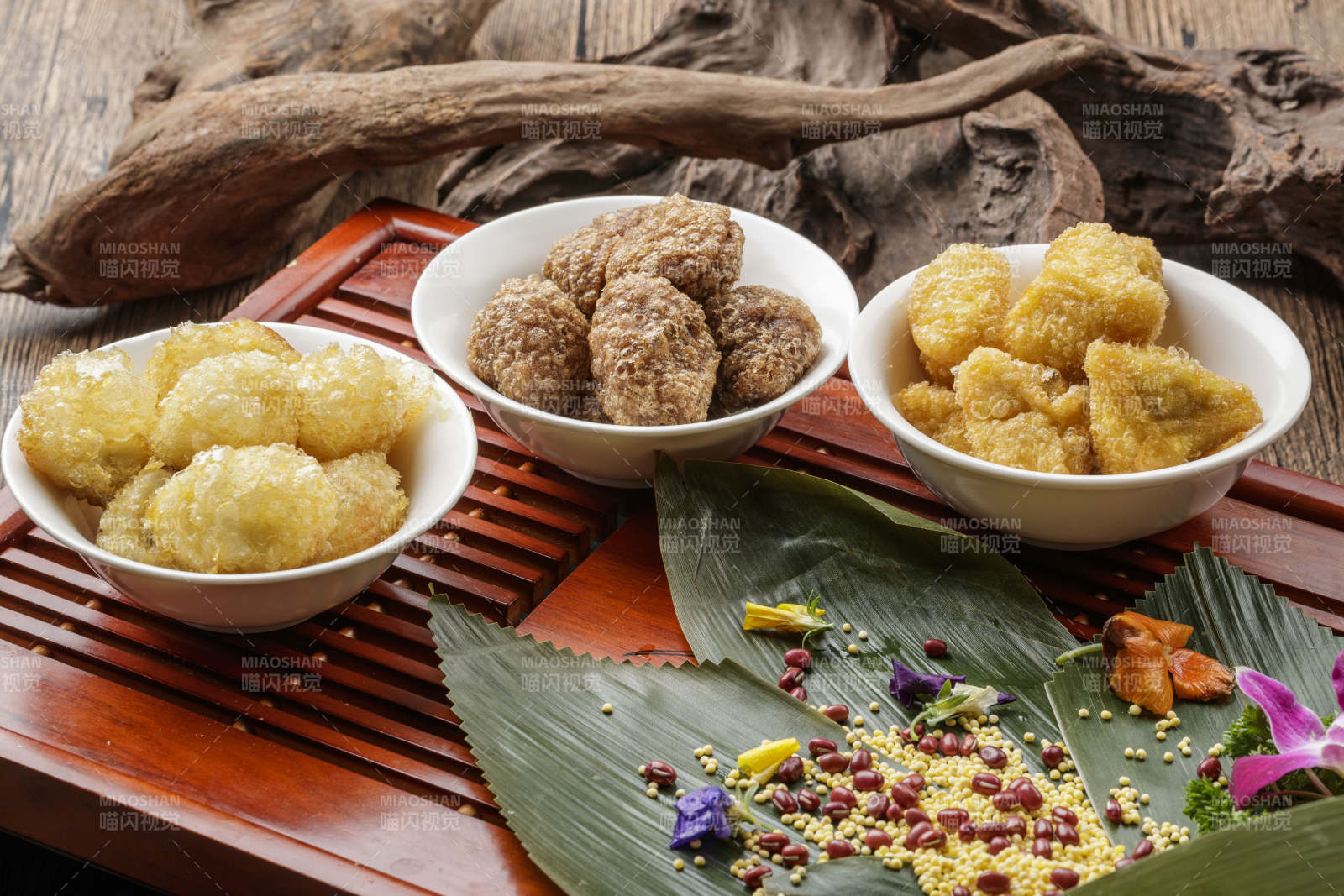 农家三碗炸糕-摄影图