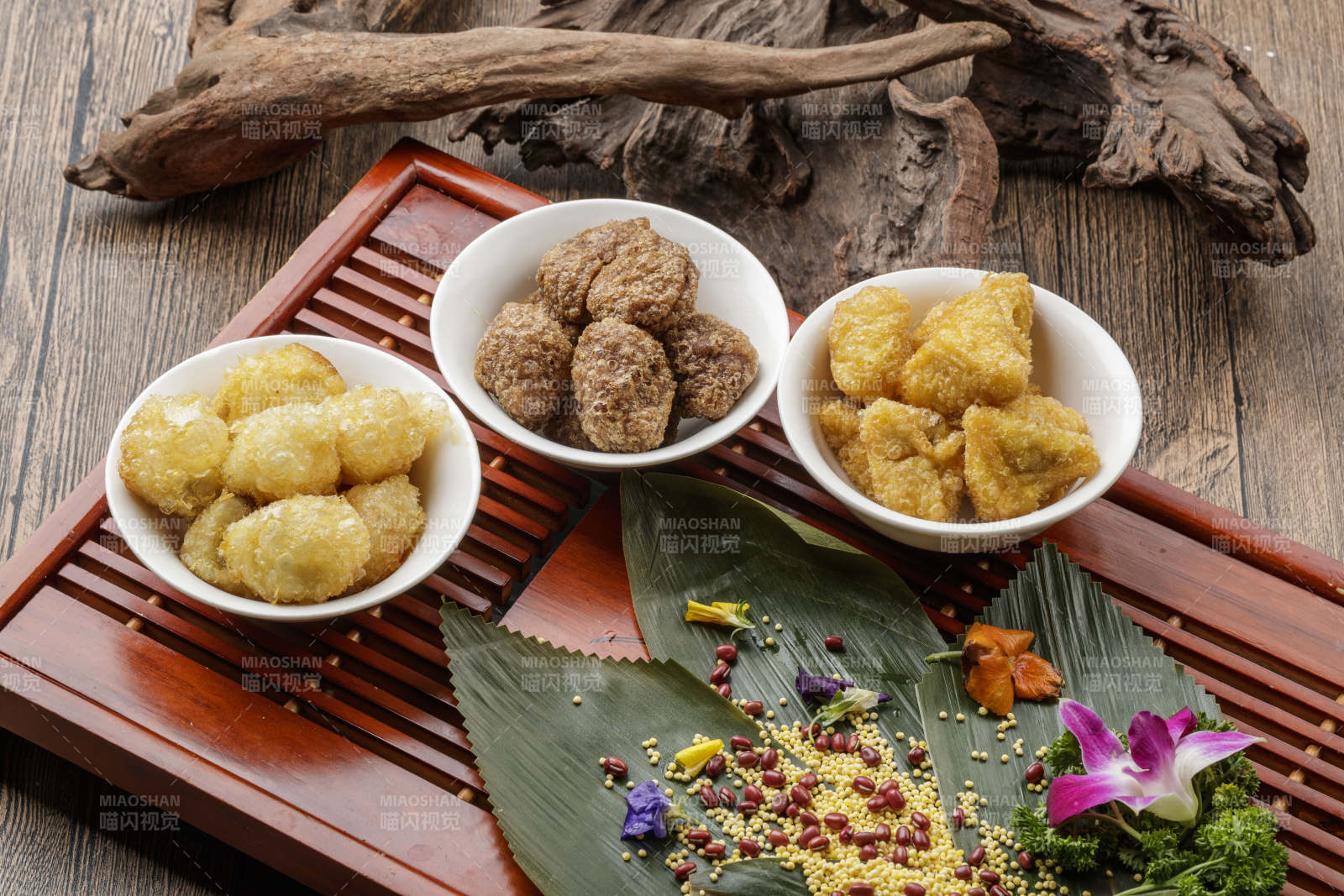 农家三碗炸糕-摄影图