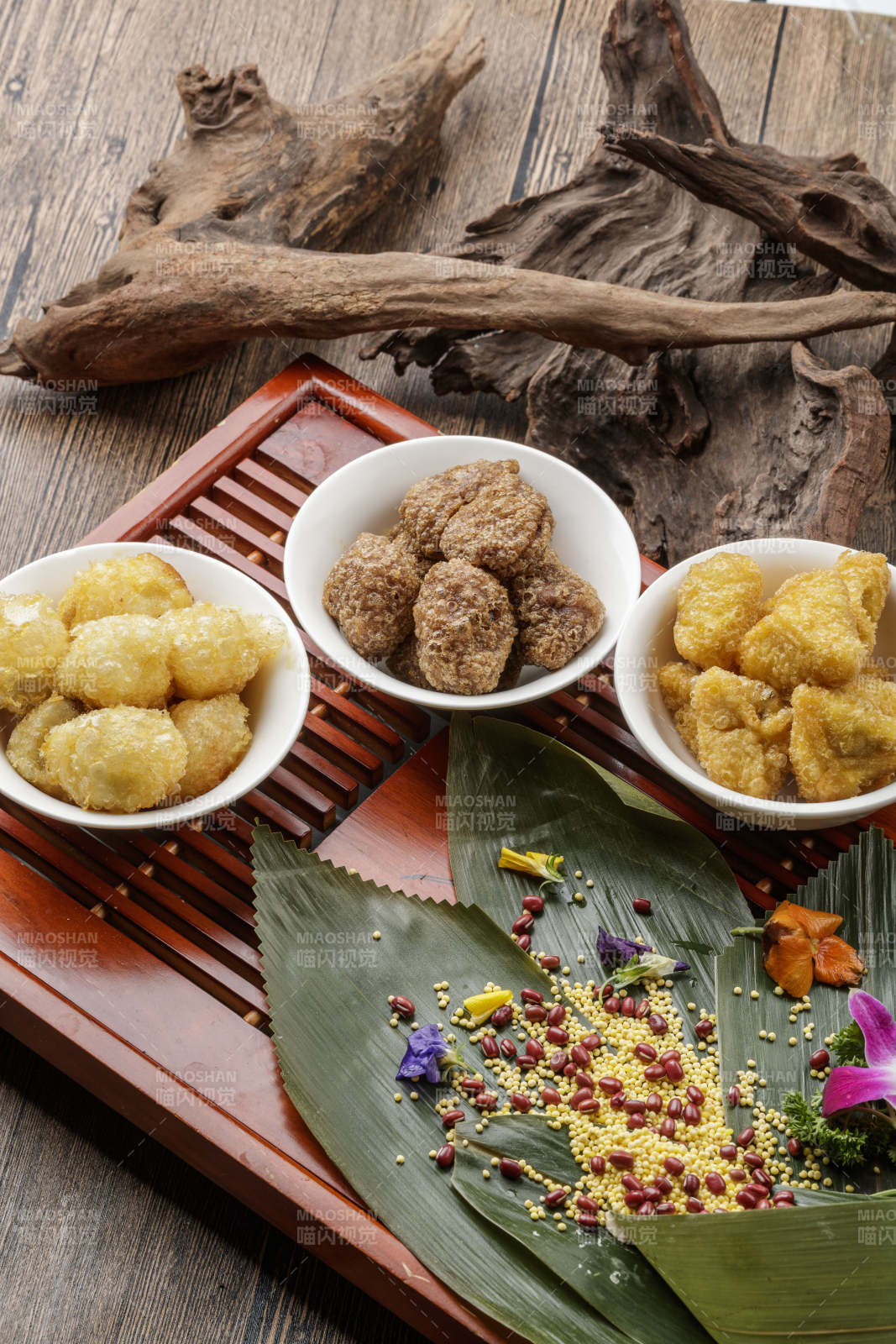 农家三碗炸糕-摄影图