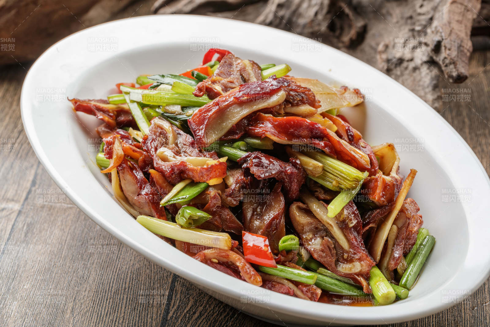 西芹香炒豬頭肉