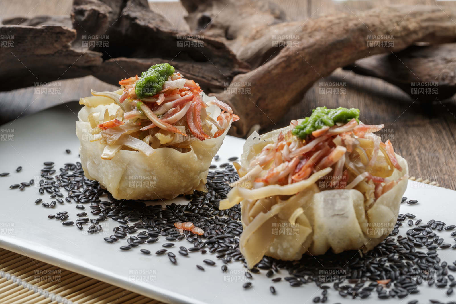 芝香蟹柳炸排叉