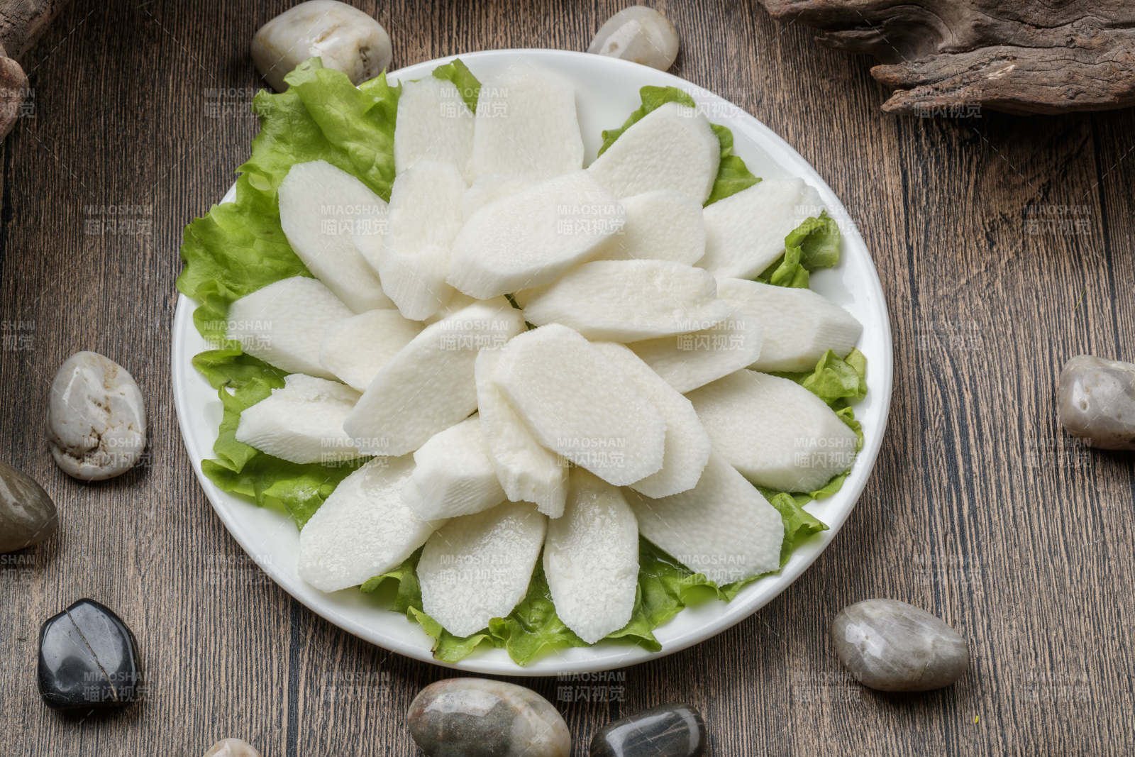 火锅食材马牙山药-摄影图