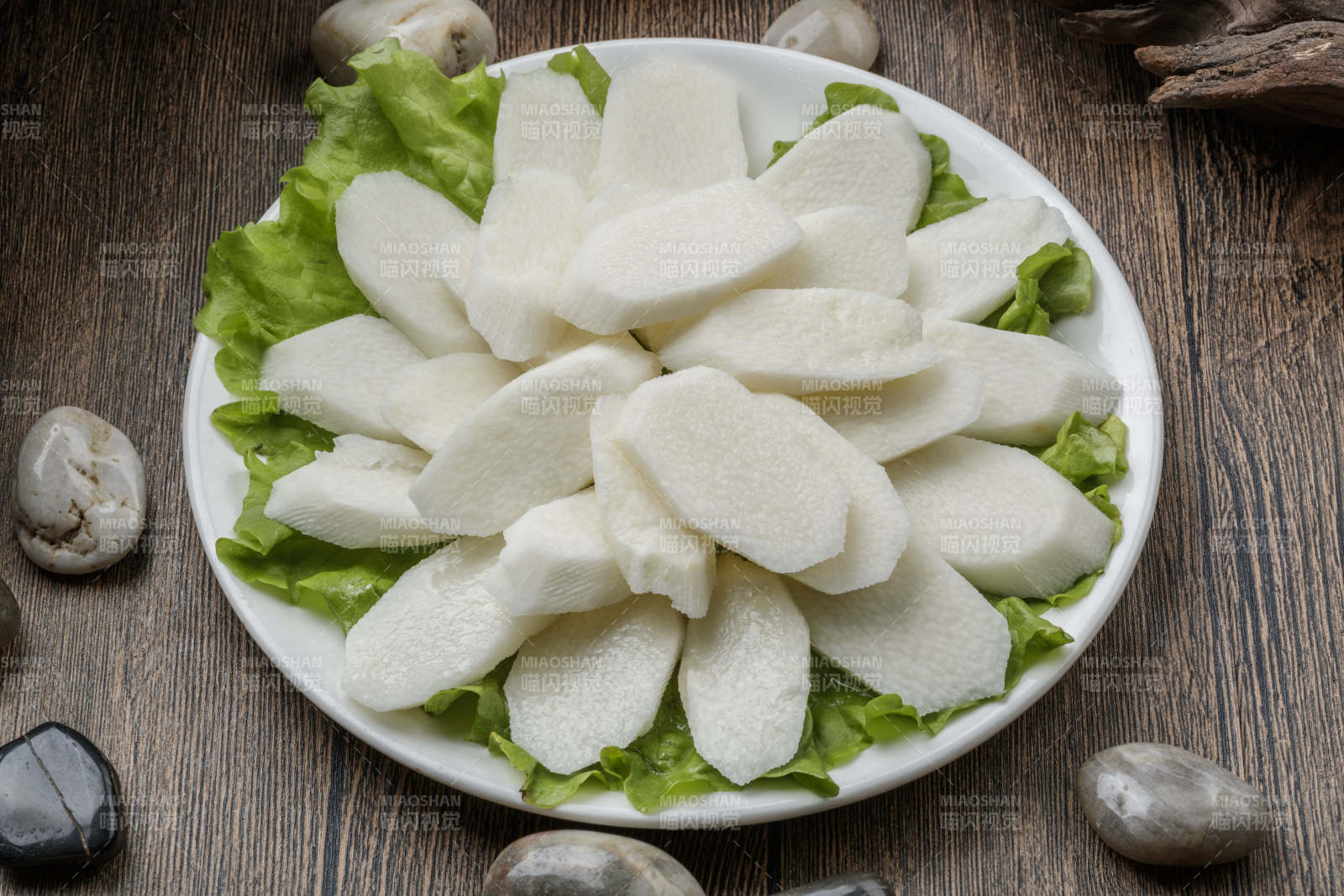 火锅食材马牙山药-摄影图