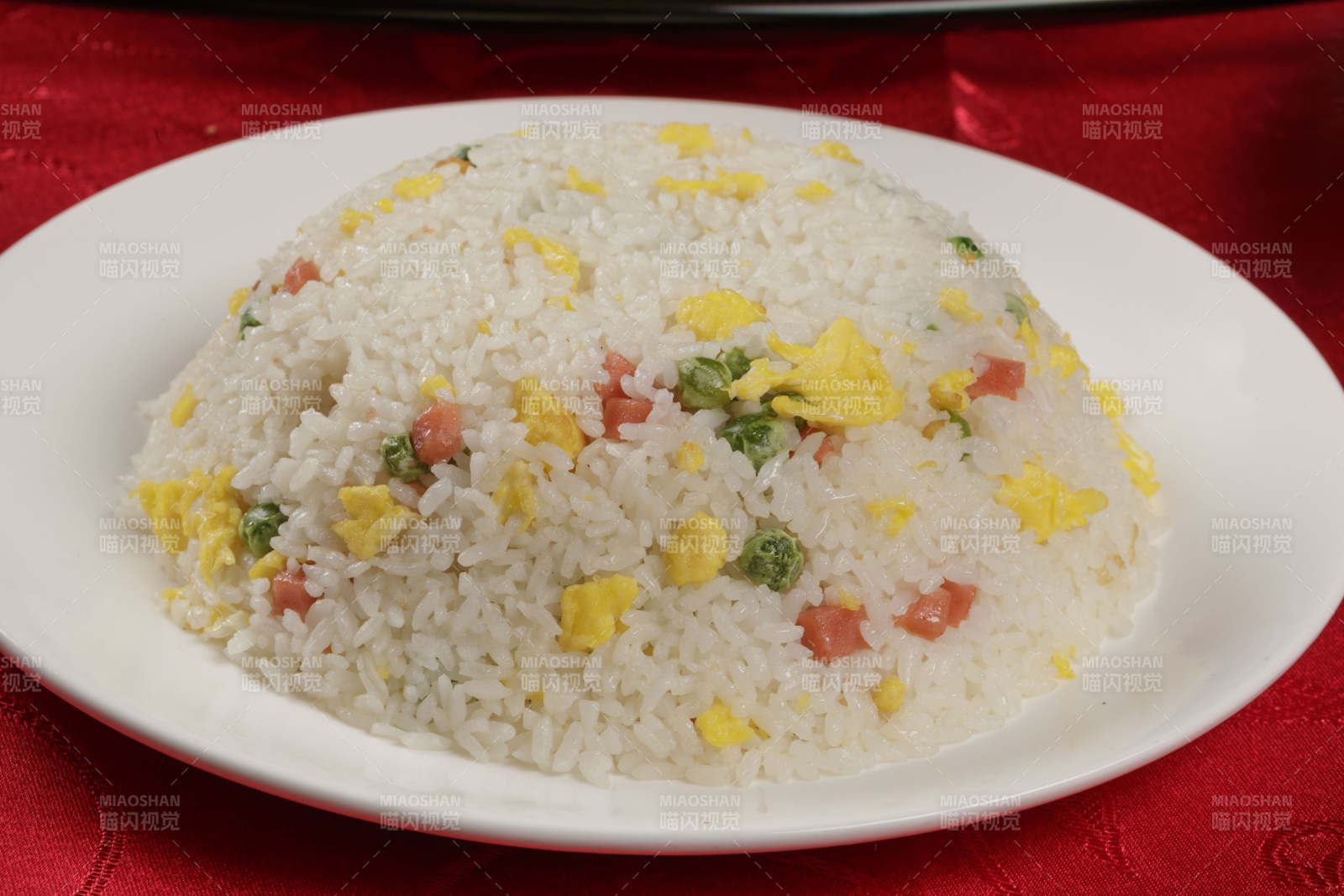 火腿青豆蛋炒饭扬州炒饭