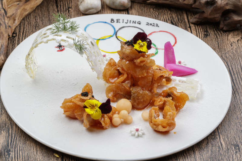 牡丹花开软炸肉