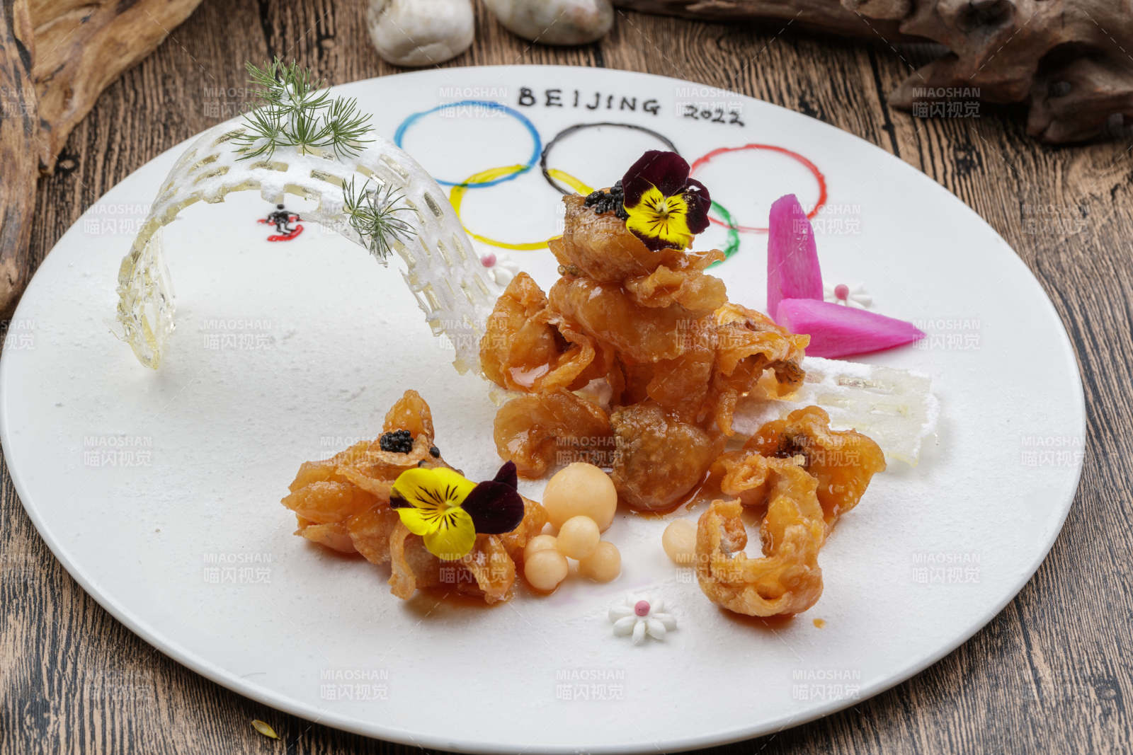 牡丹花开软炸肉