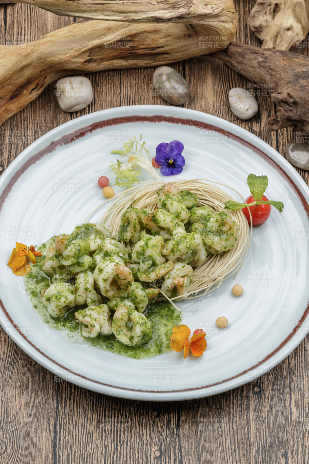 鮮山葵醬醸桃仁