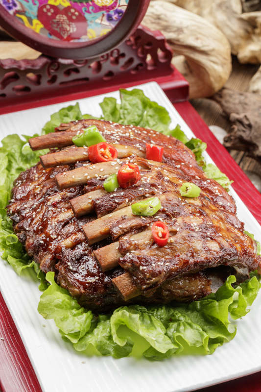 炭烤酱香猪肋排酱排骨