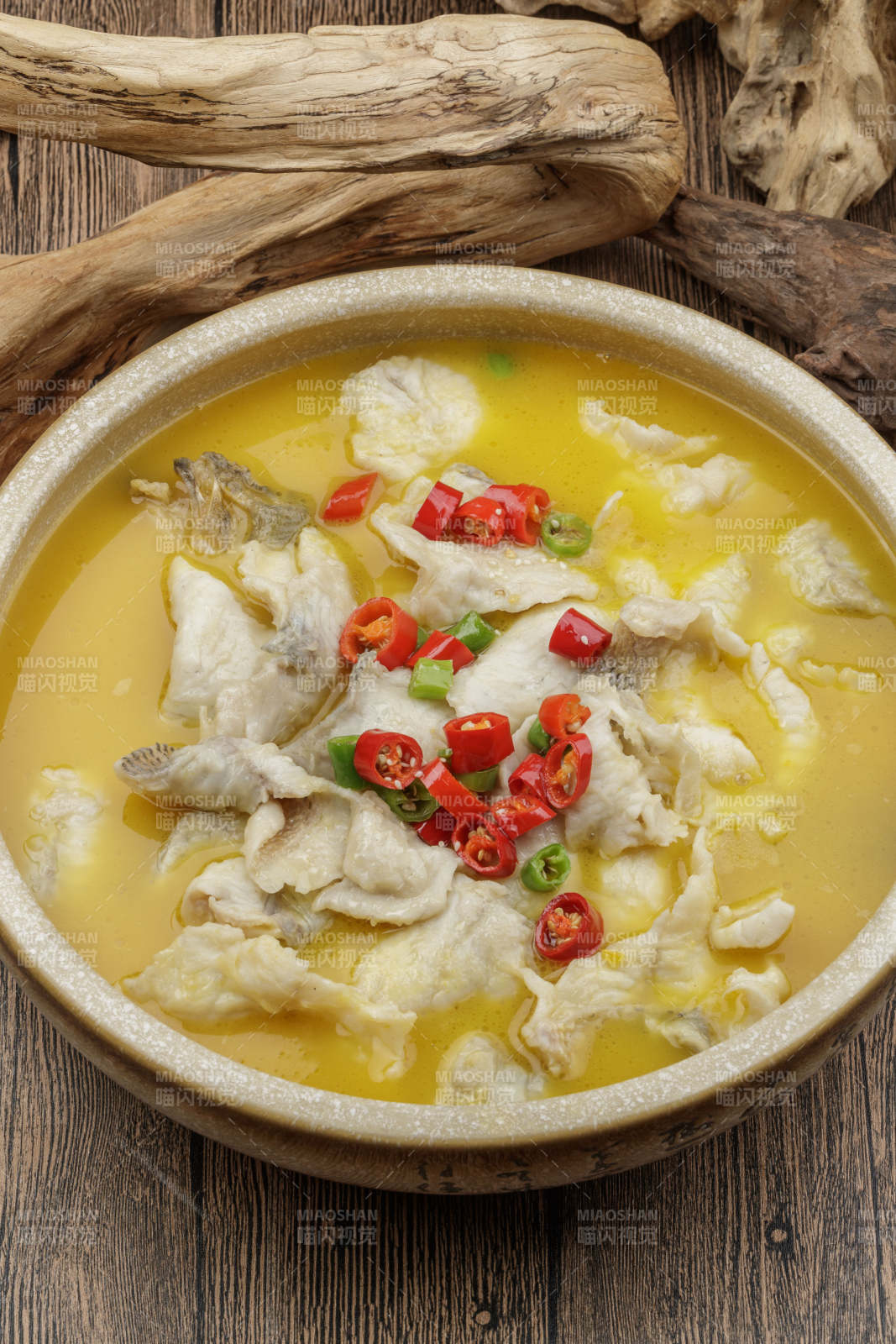 酸汤野生草鱼鱼片