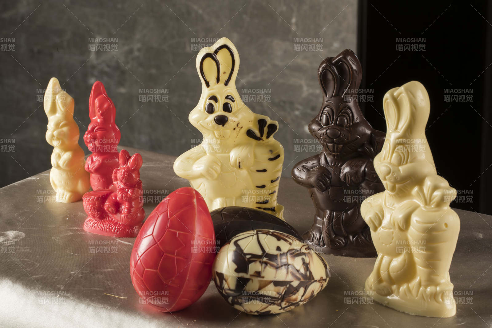 精美制作的復活節(jié)巧克力