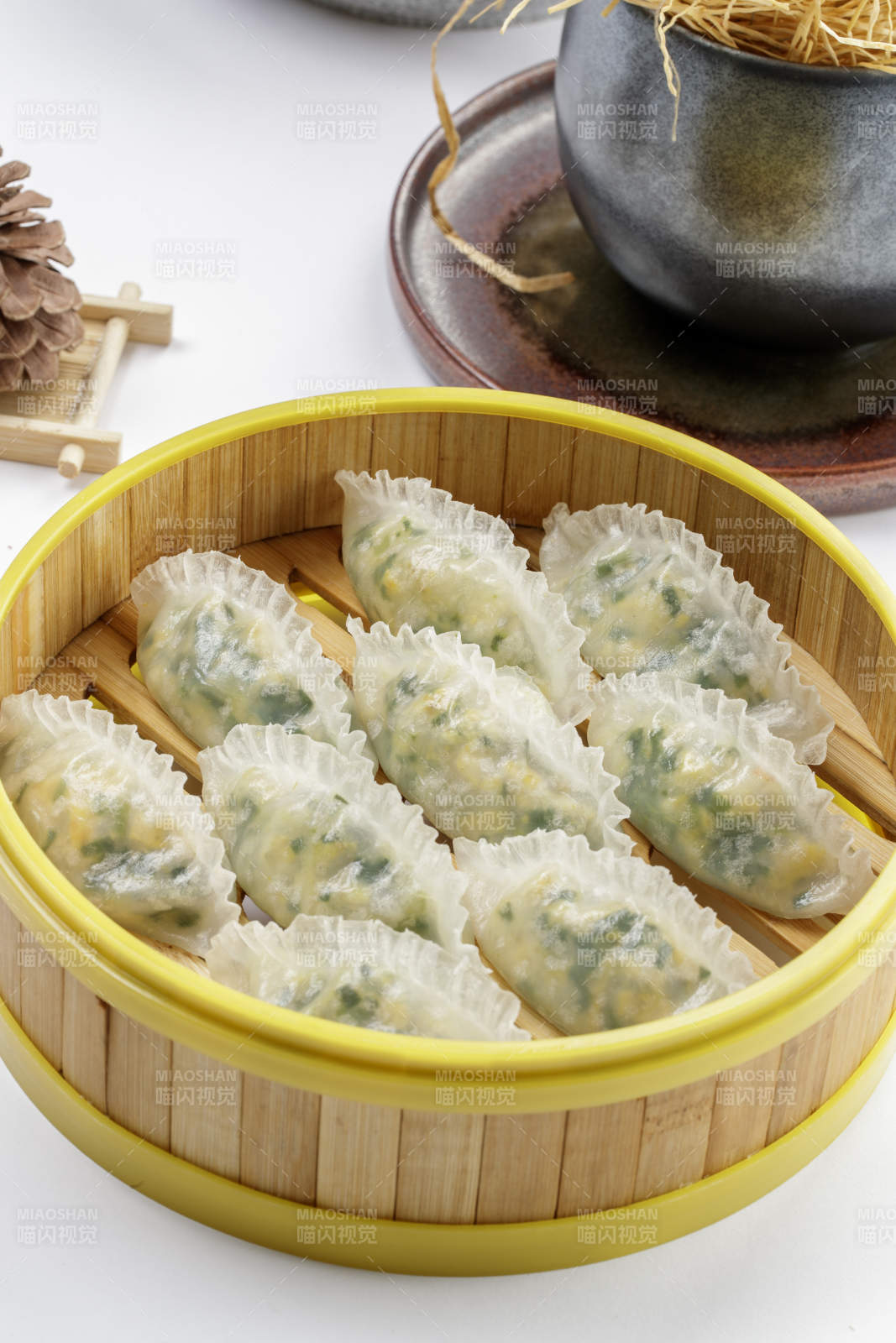 水晶蒸饺韭菜鸡蛋