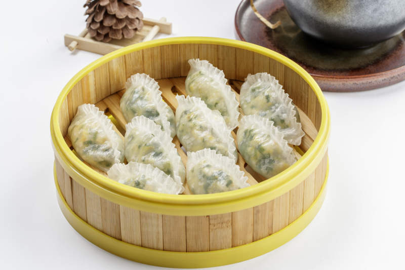 水晶蒸饺韭菜鸡蛋