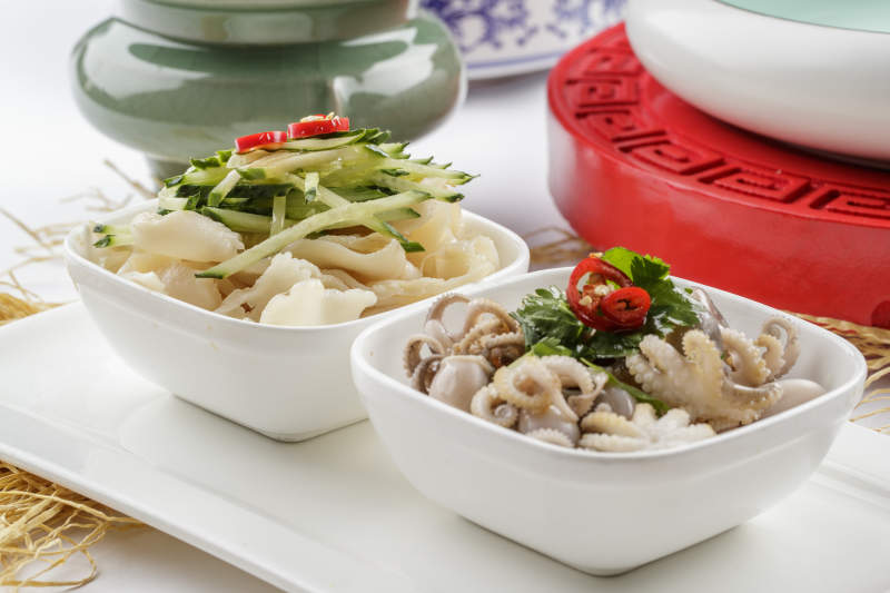 溫拌小海鮮螺片小八爪