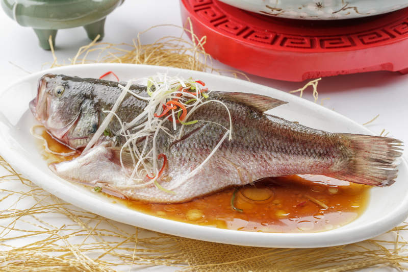 清蒸海鲈鱼