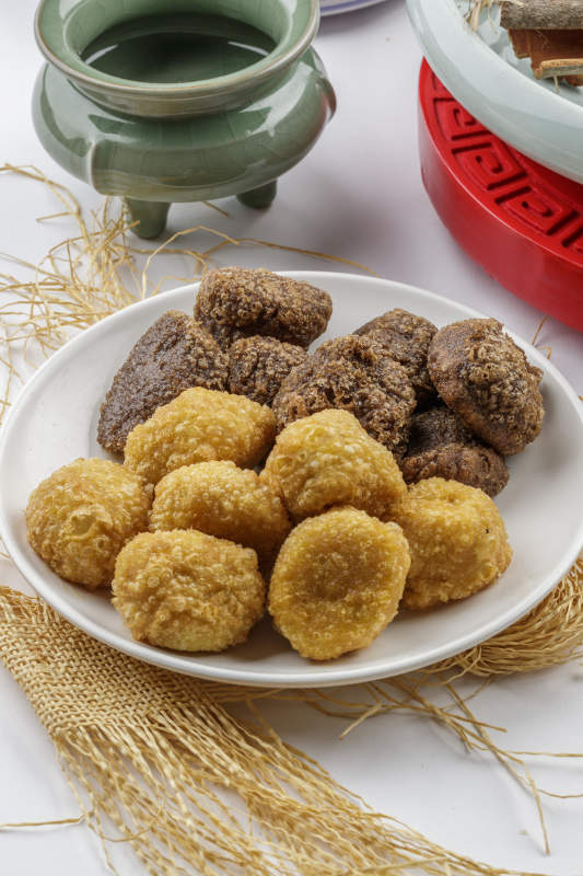 雙色炸糕油炸糕