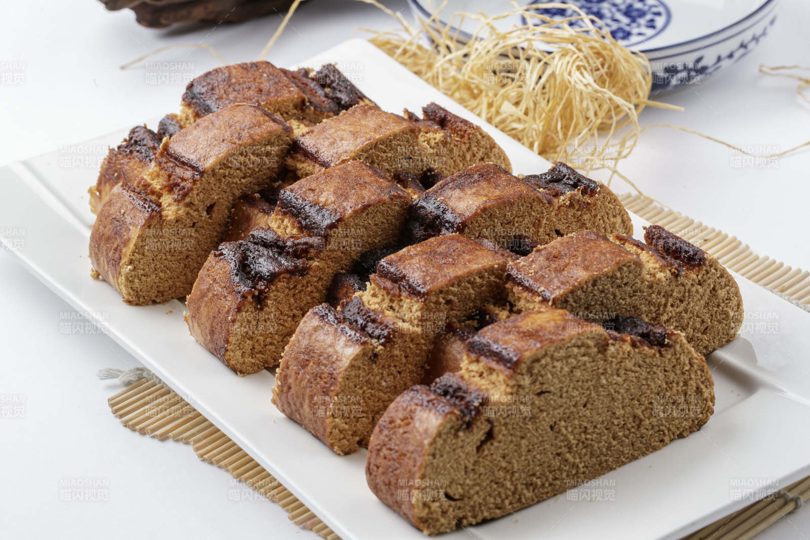 红糖红枣糕图片