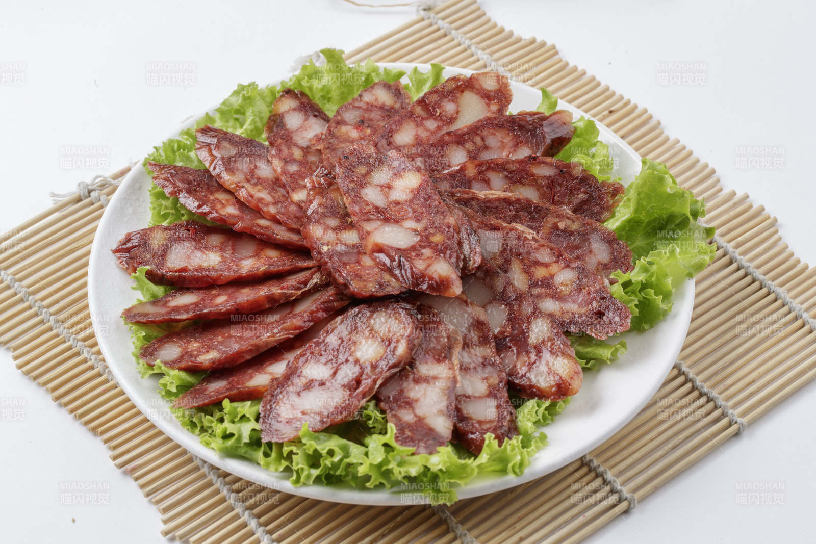 风干川味腊肠图片