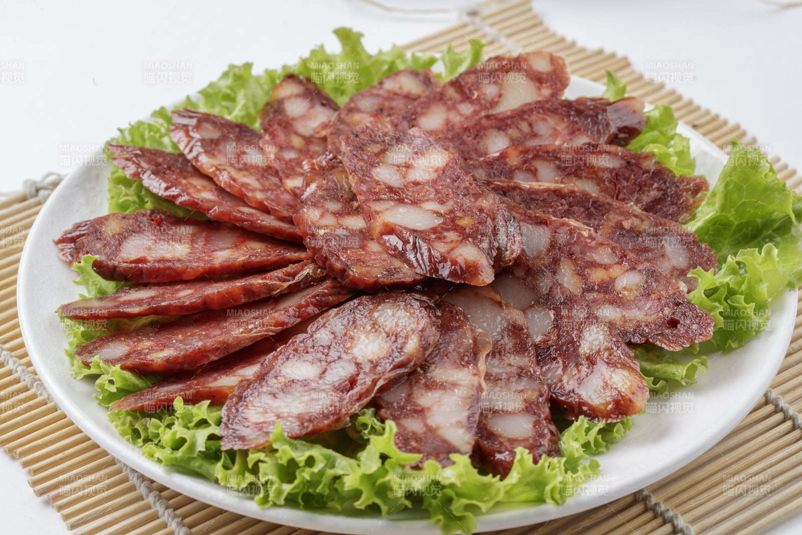 风干川味腊肠图片