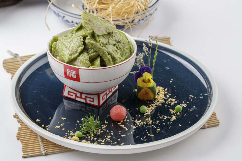 抹茶小炒豬里脊片