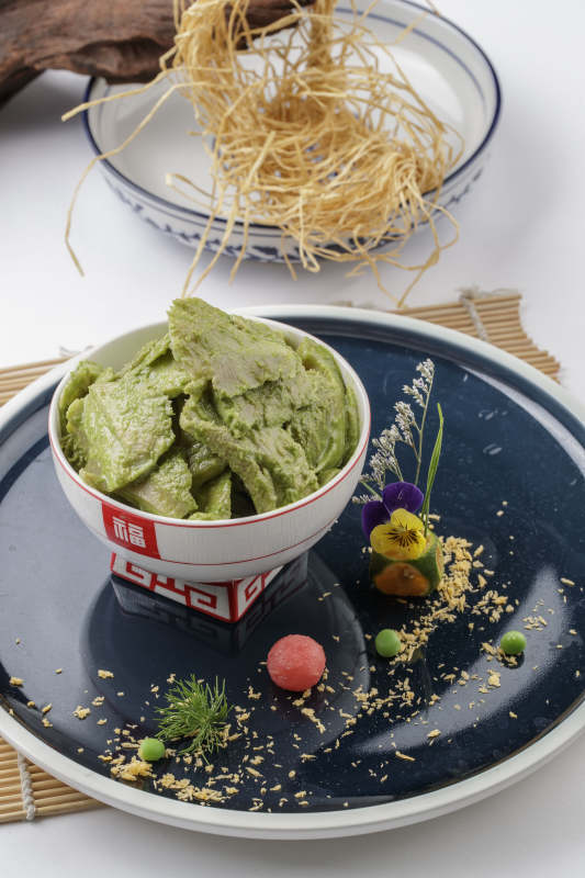 抹茶小炒豬里脊片